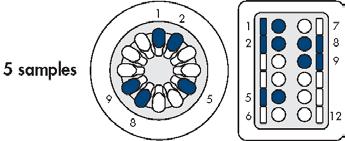 2 näytettä 3 näytettä 4 näytettä 5 näytettä 6 näytettä 7 näytettä 8 näytettä 9 näytettä 10 näytettä Kuva 21.