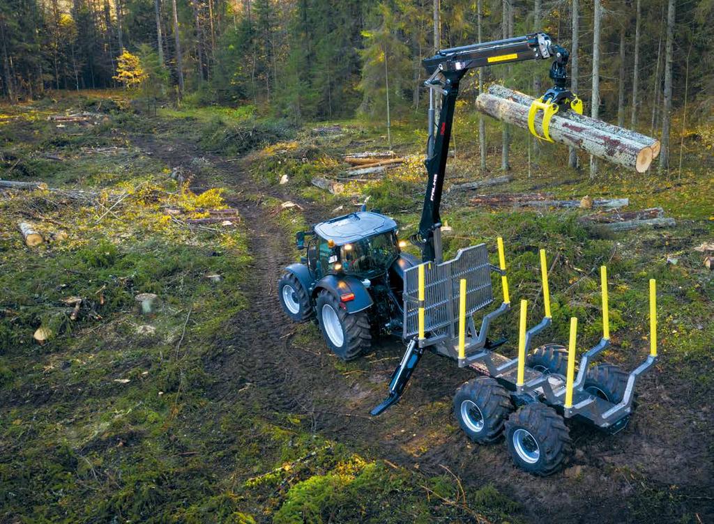 METSÄPERÄVAUNUT MWD 3.2 / MWD 3.2; HMWD 3.2 Perusteellisen testauksen jälkeen esittelemme ylpeinä PALMSin metsäperävaunujen MWD- SARJAN huippumallit.