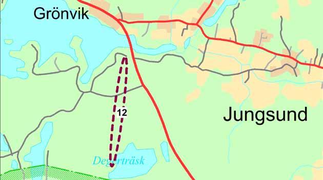 Detaljplan Asemakaava Jungsund 12. Svartholmen detaljplan En privat markägare har anhållit om detaljplanering av område med avsikt att bilda ett småhusdominerat bostadsområde.