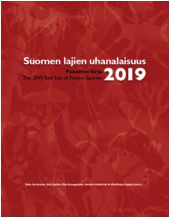 uhanalaisuusarvio 2019 Natura