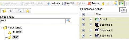 Kun painat Tallenna näytölle ilmestyy viesti, jossa voit valita tiedoston avaamisen tai tallentamisen.