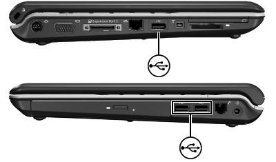 1 USB-laitteen käyttäminen USB (Universal Serial Bus) -liitännän avulla tietokone tai lisävarusteena saatavana oleva laajennustuote voidaan liittää ulkoisiin USB-laitteisiin, kuten näppäimistöön,