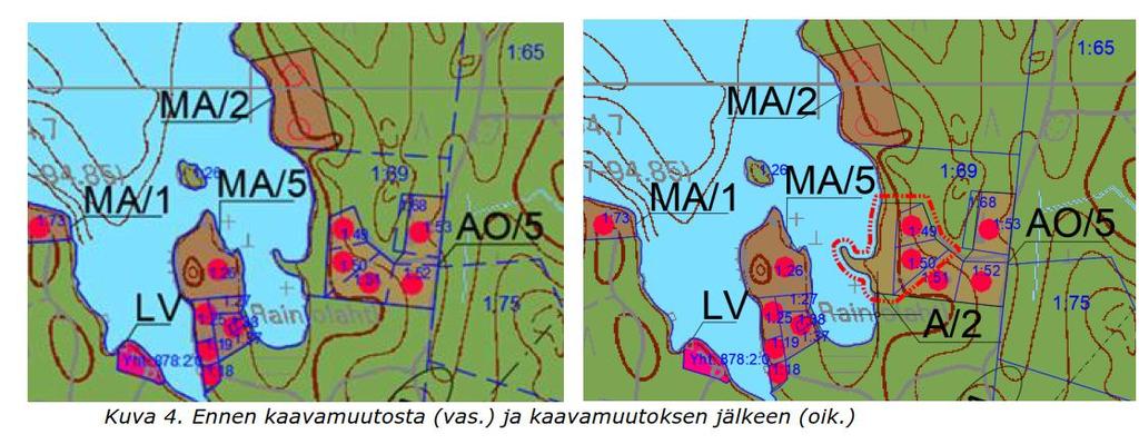 Tekninen lautakunta 12.6.2019 27 PUULAN RANTAOSAYLEISKAAVAN MUUTOS KOSKIEN SYVÄSMÄEN KYLÄN TILOJA 1:69 SYVÄSKALLIO, 1:49 UUSITALO JA 1:50 KOTILO 20.3.