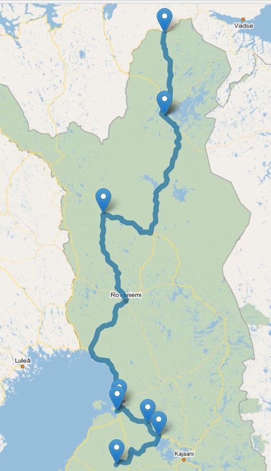 Hankeseurakunnat Utsjoki Inari Kittilä