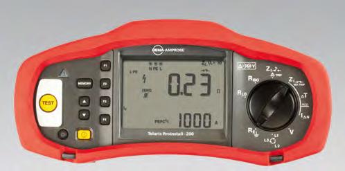 Kansallisten ja kansainvälisten standardien mukaiset DIN/VDE ja EN 61557:n mukaisesti mittaus- ja testilaitteita käytetään tarkistamaan sähköturvallisuus ihmisten ja laitteiden turvallisuuden