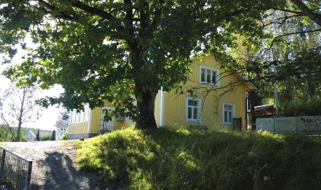 7. KÖPAS (Köpaksenpolku/Bjönsinpolku) Köpaksen päärakennus on viimeinen Masalan kylän vanhoista tiloista säilynyt rakennus.