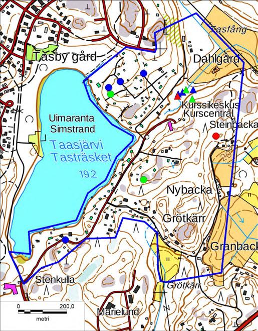 T6 Itä-Taasjärvi ja K8 B Hieamäi. Asemaaavojen luontoselvitys. ulttuuriympäristöjen metsiöitä.