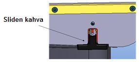 3.3.8 Slide (optio) Käytettäessä Slide-toimintoa normaalipotilassuunnassa, SWL on 200 kg ja käänteisessä potilassuunnassa 250 kg. Turvallisuussyistä kaikki säädöt eivät toimi Slidea käytettäessä (ks.