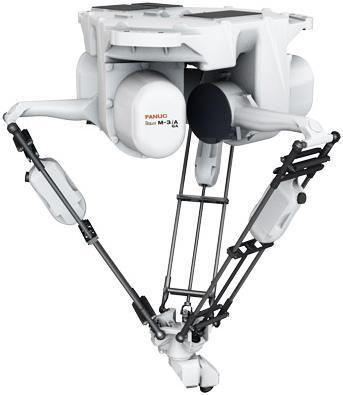 28 Rinnakkaisrakenteisten robottien rakenne on kevyt ja kestävä verrattuna avoimen kinematiikan rakenteeseen, jossa tukivarret on kytketty toistensa perään.