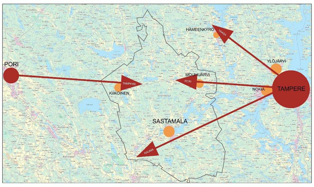 4. KAUPUNKIRAKENNESUUNNITELMAN LÄHTÖKOHDAT JA TAHTOTILA V. 2030 4.1.