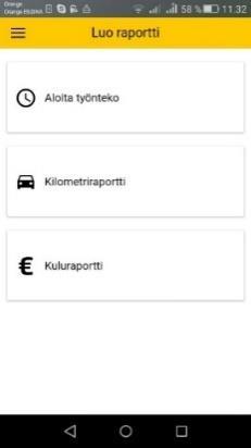 Työtä lopettaessa työntekijä