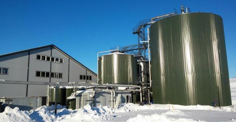 7 BIOKAASU OULUSSA Oulun biokaasulaitos Rakennettu 2015, laajennus 2018 Kapasiteetti: Biomassan käsittely 60 000 t/a