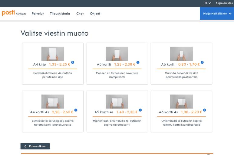 Valitse haluatko tuoda valmiin aineiston vai luoda viesti editorissa. > Klikkaa Oikaise: tuo valmis tiedosto tietokoneeltasi vasempaan ruutuun.