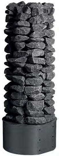 RAKKA M & E Rakka on ainutlaatuinen designkiuas, jonka patentoitu rakenne korostaa kiven luonnollista karheaa kauneutta.