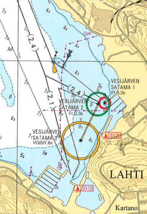 Myös karavaanarit voivat käyttää huoltorakennuksen palveluita vierasvenesataman aukioloaikoina maks 48 h.