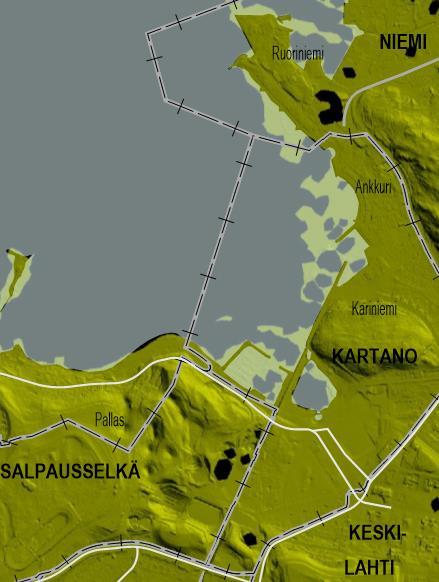 Maisemarakenne Maaperäkartta (GTK)