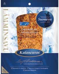 JOULUPAKKAUS LOPPUVUODEN SESONGISSA KTS. YLLÄ SAVUKIRJOLOHI 2 385263 800009 2 385235 100007 SAVULOHIFILEE, PALA n. 400 g vak n.