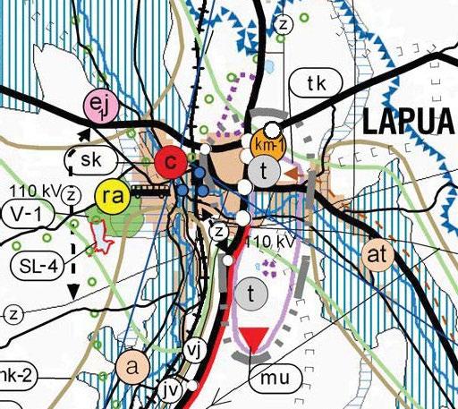 LAPUAN KAUPUNKI 10. SIIRILÄN KAUPUNGINOSAN ASEMAKAAVAN MUUTOS, SEURAKUNTAOPISTON LAPUAN 9 3.