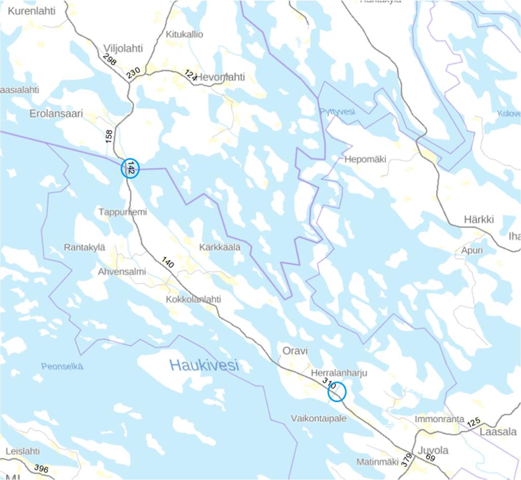 Väyläviraston julkaisuja 42/2019 19 Tappuvirta Tappuvirta sijaitsee Savonlinnan ja Varkauden kaupunkien rajalla maantiellä 468 (kuva 10). Nykyisin paikalla liikennöi Tappuvirran lossi.
