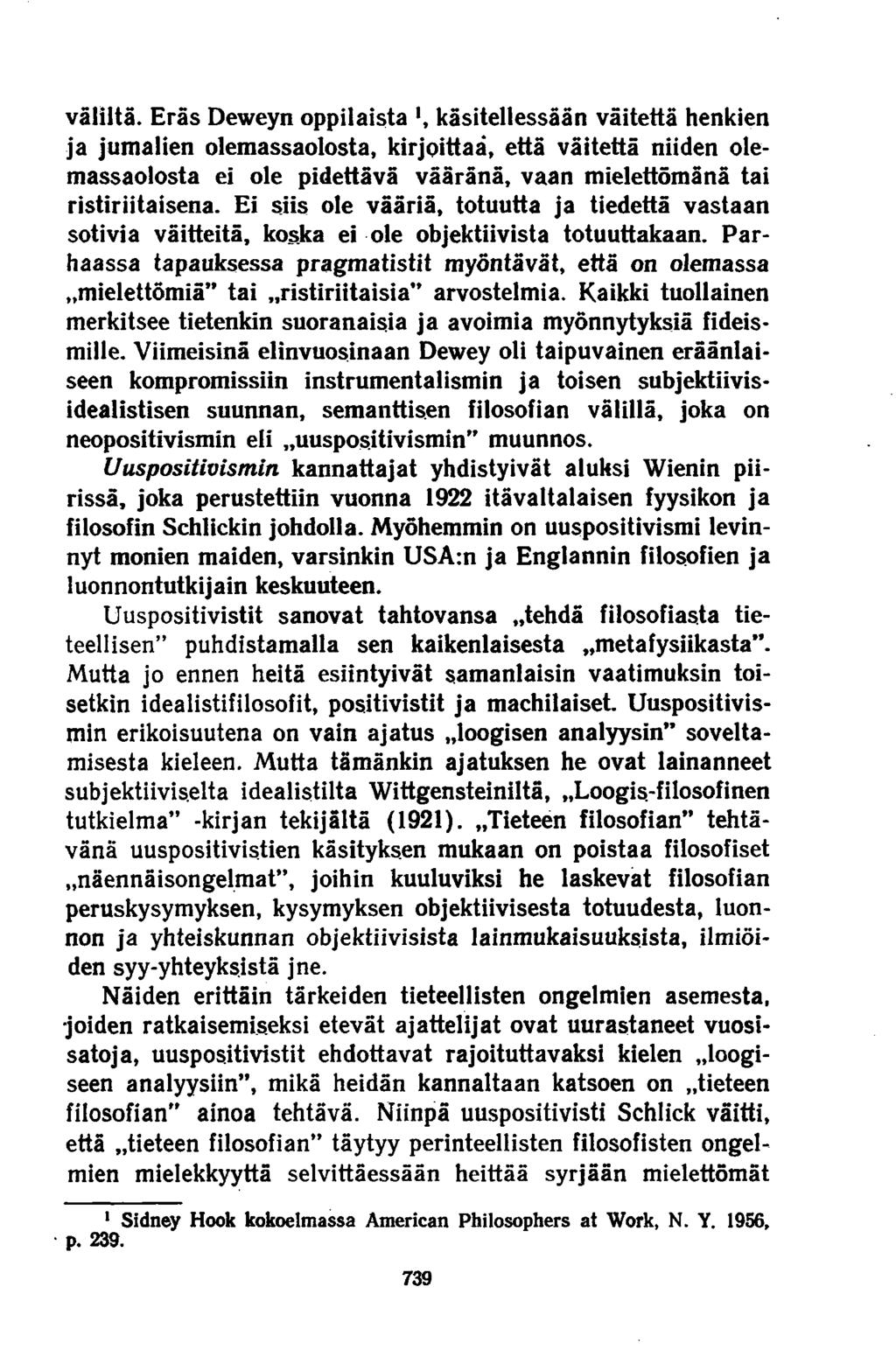 väliltä.