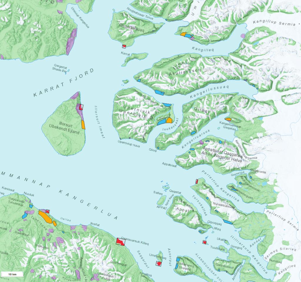 5 Nuugaatsiaq 3 4 Karrat (2017) Illorsuit 7 8 6 Ukkusissat