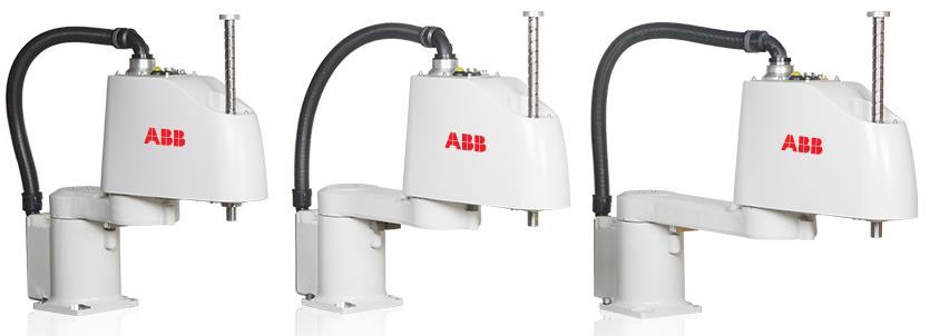 Kuva 8. ABB:n Scara-robotteja. ABB 2019. Projekteissa saatujen alkutietojen merkitys on suuri ja niiden merkitys korostuu etenkin projekteissa, joissa käytetään digitaalista kaksosta.