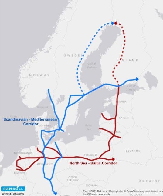 sana CEF-asetuksen välitarkastusta TEN-T kattavan tieverkn laajentaminen
