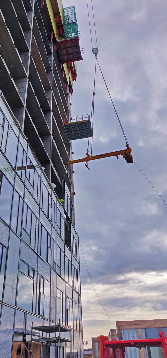 Increasing popularity of high-rise construction results in new challenges to engineers In Finland, high-rise construction is usually considered to cover residential and office blocks higher than 16