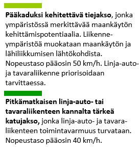 Turunväylä ja Vihdintie osana keskeistä