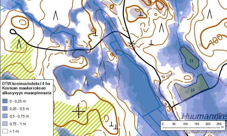 Kosteusindeksi: maanmuokkauksen suunnittelu ja toteutus