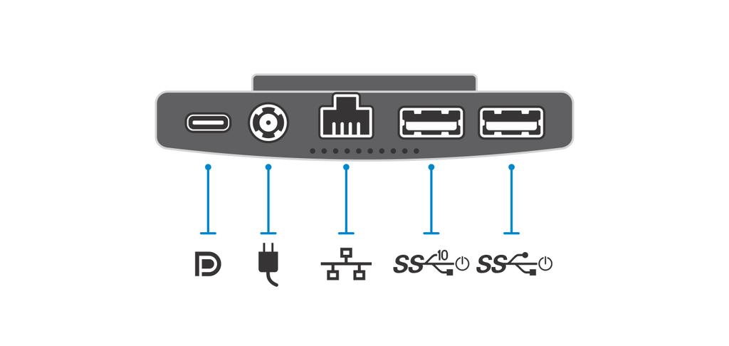 Pohjanäkymä Taulukko 1. Pohjanäkymä Kutsu Kuvaus USB 3.