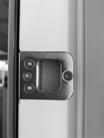 VASTALEVYJEN SÄÄTÖOHJEET VASTALEVY LP711 SÄÄTÖOHJE Vastalevyissä on portaaton ja käytössä luistamaton säätö, jolla voidaan optimoida tiivisteen toimivuus ja parantaa oven käyttömukavuutta.
