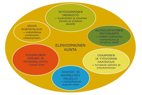 Kuten huomataan, on elinvoimaisuudella monia ulottuvuuksia ja määritelmiä. Tutkimuksen tarkoituksen vuoksi on tarpeellista määritellä käsite kuitenkin vielä tarkemmin.