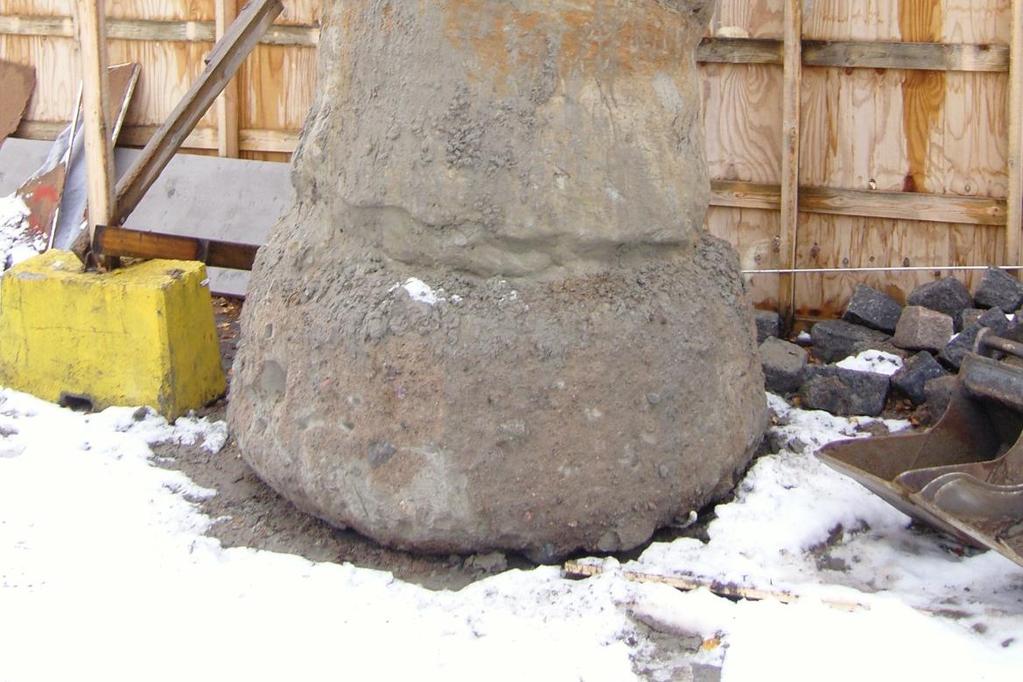 Koerakenteeseen Kokemusperäisiin ratkaisuihin Koerakenne vaaditaan aina, kun suihkuinjektoitu rakenne on pysyvä rakenne, kantava