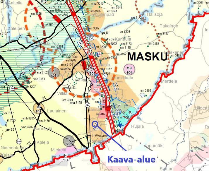 Nosto Consulting Oy 9 (17) Ote maakuntakaavasta: Lähde: Maakuntakaavakartta. Vaihemaakuntakaava Maakuntavaltuusto hyväksyi kokouksessaan 11.6.