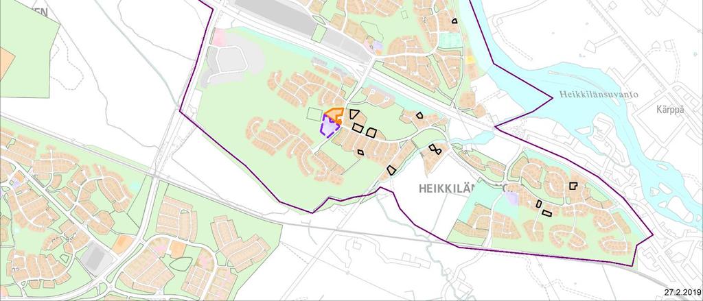 Maikkulan keskuksessa ja Iinatissa on lisäksi yksittäisiä rakentamattomia liike- ja julkisten palveluiden tontteja. Suunnittelualueella ei parhaillaan ole vireillä ole yhtään asemakaavan muutosta.