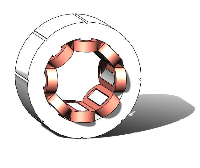 22 3.1.2 Magnetic bearings Magnetic bearings are not used in this research, but they are attached in test rig.