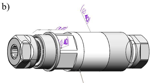 Bearings stiffness and damping: Stiffness in Y-direction (KY) 2 10 8 N/m Stiffness in Z-direction (KZ) 2 10 8 N/m Damping in Y-direction (cy) 1 10-5 Ns/m Damping in Z-direction (cz) 1 10-5 Ns/m The