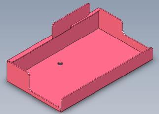 Appendix II, 5 1 0073 373-56212 00 Frame Part SUPPORT PLATE(SW 20-40K) 1352L EATON 1.0 Add bend and corner reliefs.