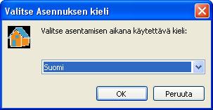 2. Asennusohjeet 2.1 Ohjelman asentaminen tietokoneeseen Huomaa, että asennus edellyttää että sinulla on järjestelmänvalvojan oikeudet Windowsiin.