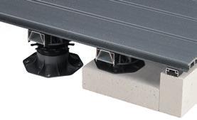 UPM ProFi -komposiittialuslauta ja pieni alumiinialuslauta on asennettava ja kiinnitettävä tasaiselle, kantavalle alustalle.