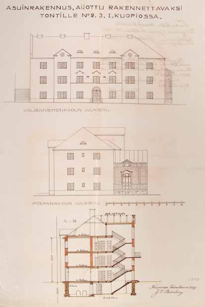 valmistui Koljonniemenkadun varrelle 1920-luvun lopulla.