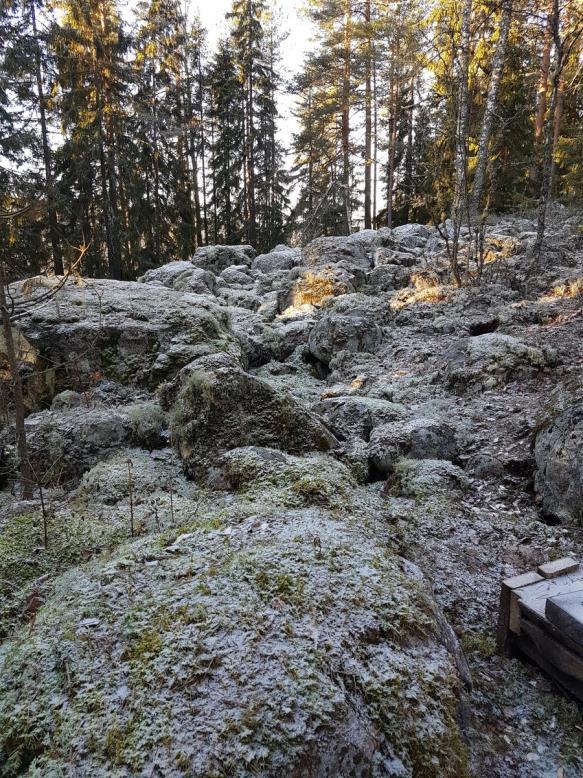 STRESSIÄ ELVYTTÄVÄ LUONTOMAISEMA Näkymä ei ole liian monimutkainen tai yksinkertainen Maisemalla on jokin rakenne tai muoto Näkyvissä on jokin