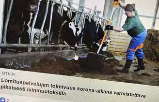Kriisitukea maatiloille Kesän koittaessa alkoi käydä yhä selvemmäksi, että kriisin aiheuttama taloudellinen isku olisi syvä.