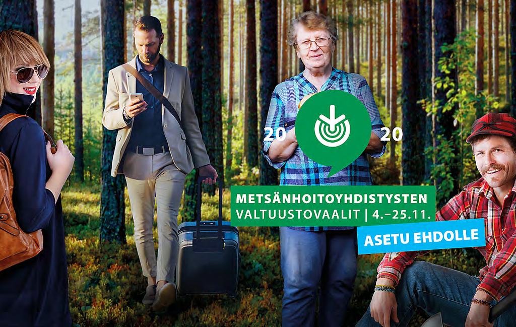 LAARI jäsenasiaa // toimintaa // uutisia // ajankohtaisia tapahtumia SINUSTAKO PÄÄTTÄJÄ? Kuka päättää asioista metsänhoitoyhdistyksessä seuraavat neljä vuotta?