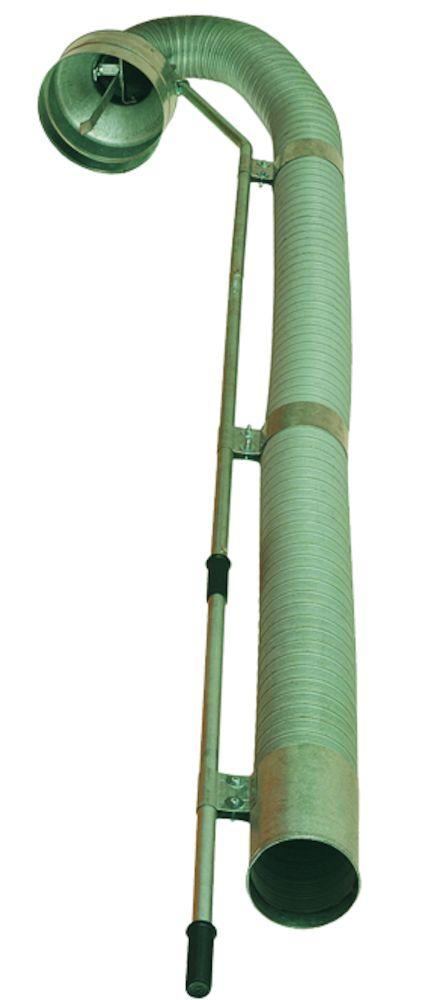 yksittäinen Diameter Galvanised steel nozzle for stack pipes, length 2600 mm n.a. 250 140 20801961 Rubber nozzle for vertical stack n.