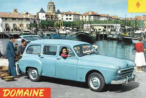 Olipa kerran Renault Frégate Teksti ja kuvat: Timo Laitinen Yleisen mielikuvan mukaan Renaultin henkilöautot ovat pienenpuoleisia perheautoja.