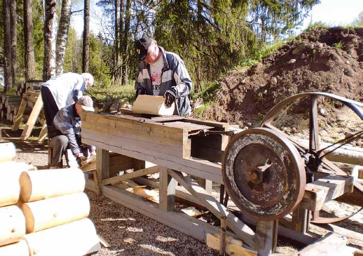 Ojakkalan talon pihapiiri oli Aleksis Kiven seitsemän veljeksen kodin esikuvana.