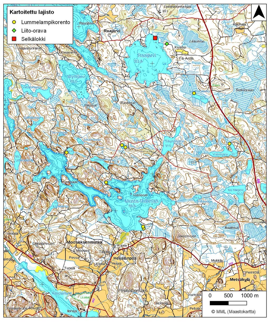 LIITE 2 Kouvola Musta-Ruhmaan ja Raajärven