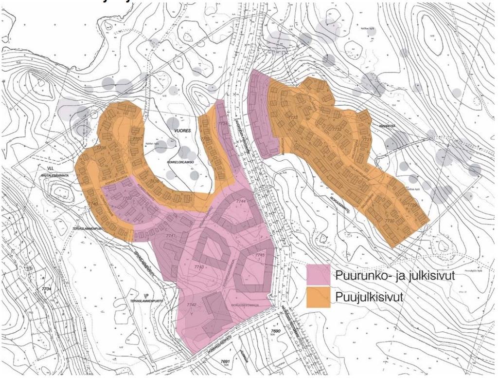 15 luomaan Isokuusesta energiatehokas puukaupunkialue, jolla on omanlaisensa identiteetti.